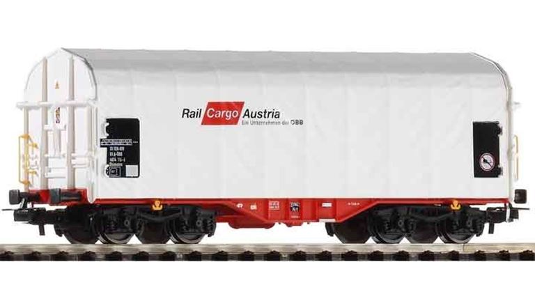 PIKO 54589 Вагон крытый брезентом Shimmns «Rail Cargo Austria», H0, VI, ÖBB
