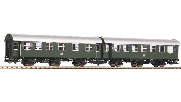 PIKO 58240 Пассажирские вагоны AB3yg и B3yg (2 шт.), H0, III, DB