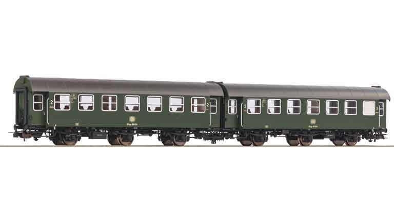 PIKO 58266 Пассажирские переоборудованные вагоны B3yg и B3yg (2 шт.), H0, IV, DB