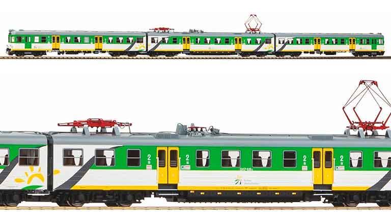 PIKO 51461 Электропоезд EN 57 KM (декодер PluX22 и звук), H0, VI