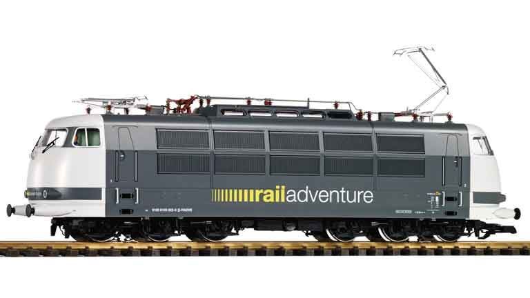 PIKO 37442 Электровоз BR 103 «RailAdventure» (звук и декодер), G, VI, RailAdventure