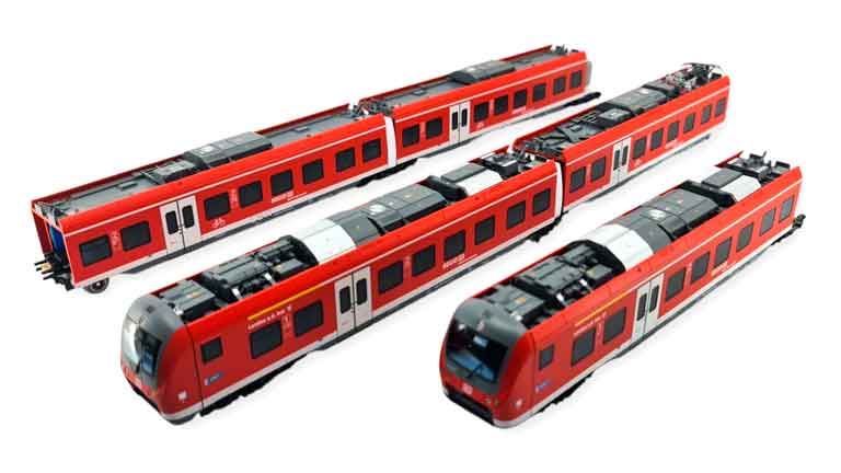 PIKO 21627 Электропоезд BR 440 5 секций (DSS 8 пин), H0, VI, DB AG