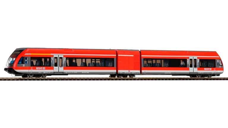PIKO 59520 Дизельный пригородный поезд BR 646 «Stadler», H0, VI, DB AG
