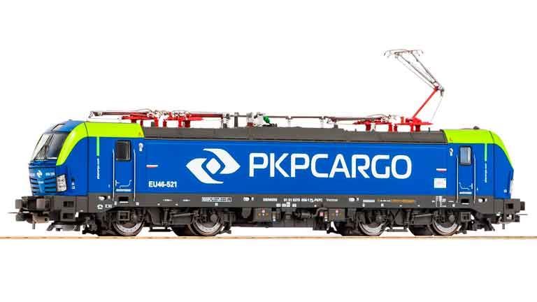 PIKO 21651 Электровоз Vectron EU46 (звук PluX22), H0, IV, PKP Cargo