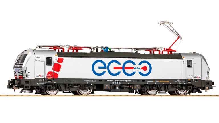 PIKO 21672 Электровоз Vectron BR 193 «ecco-Rail» (интерфейс PluX22), H0, VI, ecco-Rail