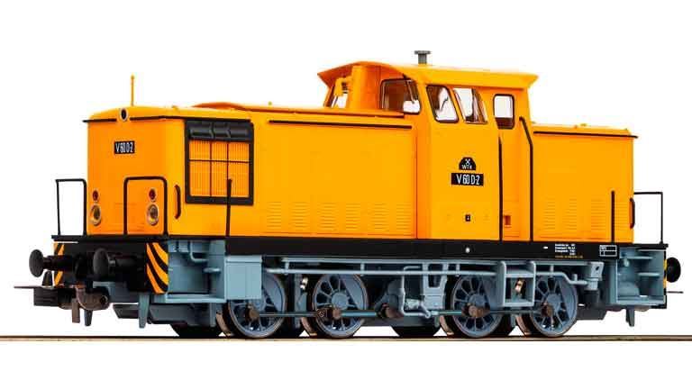 PIKO 52985 Маневровый тепловоз V 60 D-2 «WTK» (интерфейс 8 пин), H0, IV, WTK