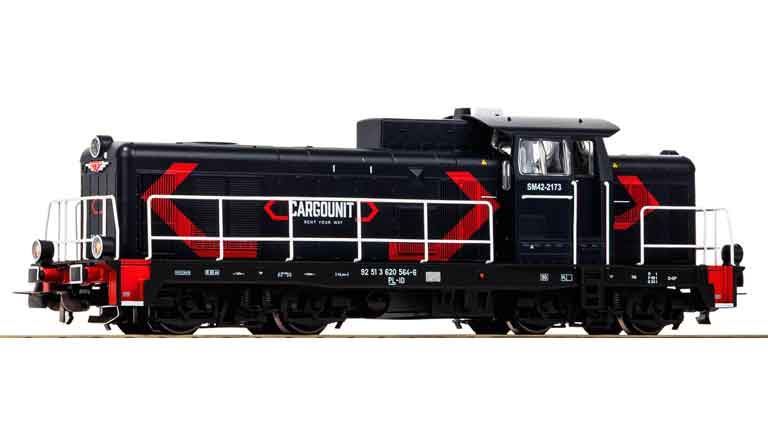 PIKO 59276 Тепловоз SM42 (интерфейс 8 пин), H0, VI, CargoUnit