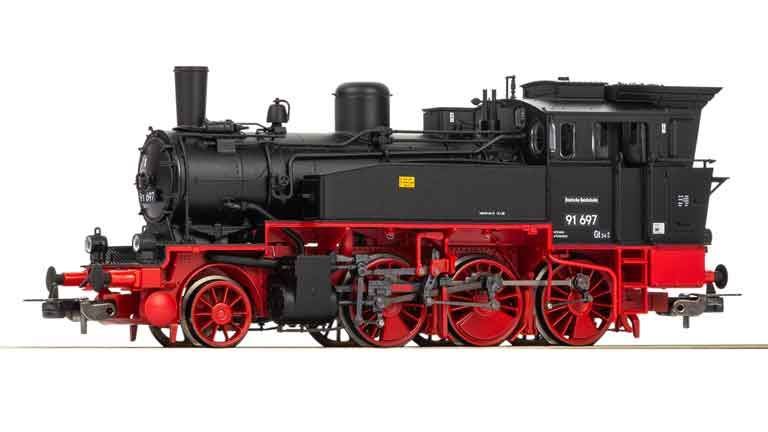 PIKO 50735 Паровоз BR 91.3 (звук PluX16), H0, III, DR