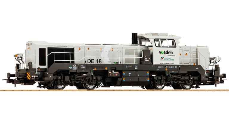 PIKO 52365 Маневровый тепловоз DE 18 «Mercitalia» (звук PluX22), H0, VI, Mercitalia