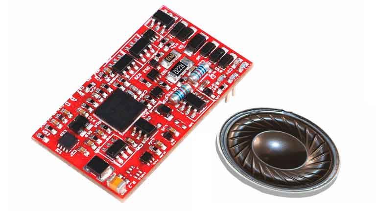 PIKO 56640 Звуковой декодер PluX22 с динамиком для электровоза BR 185, H0